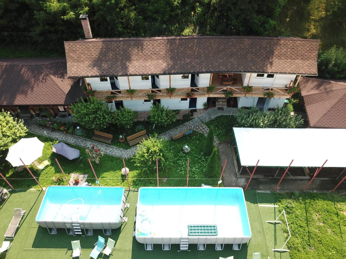 Pensiunea Serbeca Brosteni ภายนอก รูปภาพ